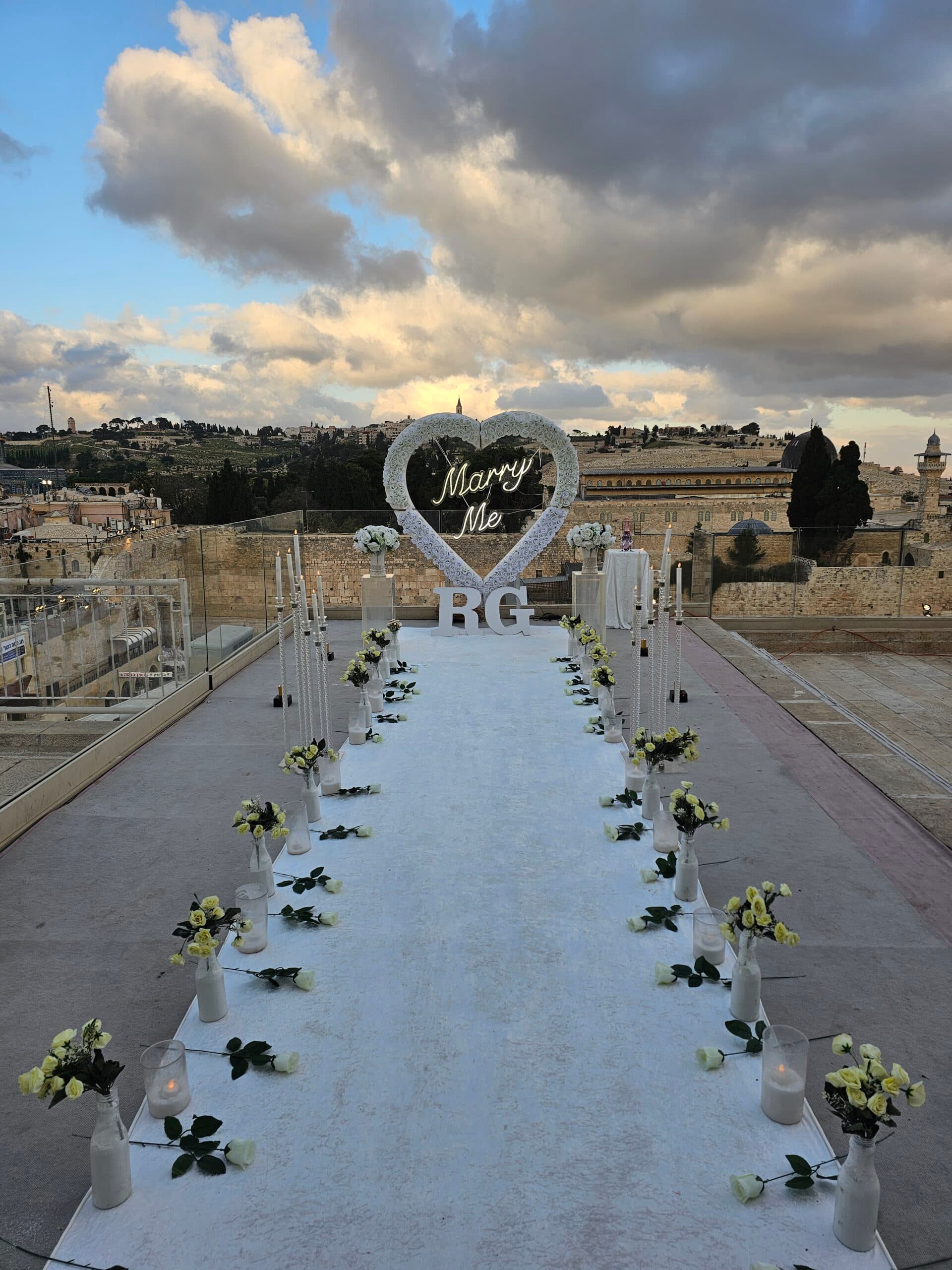 Marriage proposal in Jerusalem #3